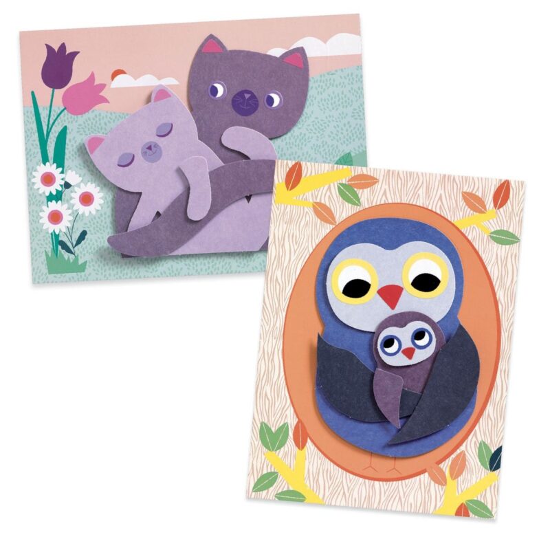 Kreativ-Set  3-6 "Stickerbilder" – Streicheleinheiten – Bild 3