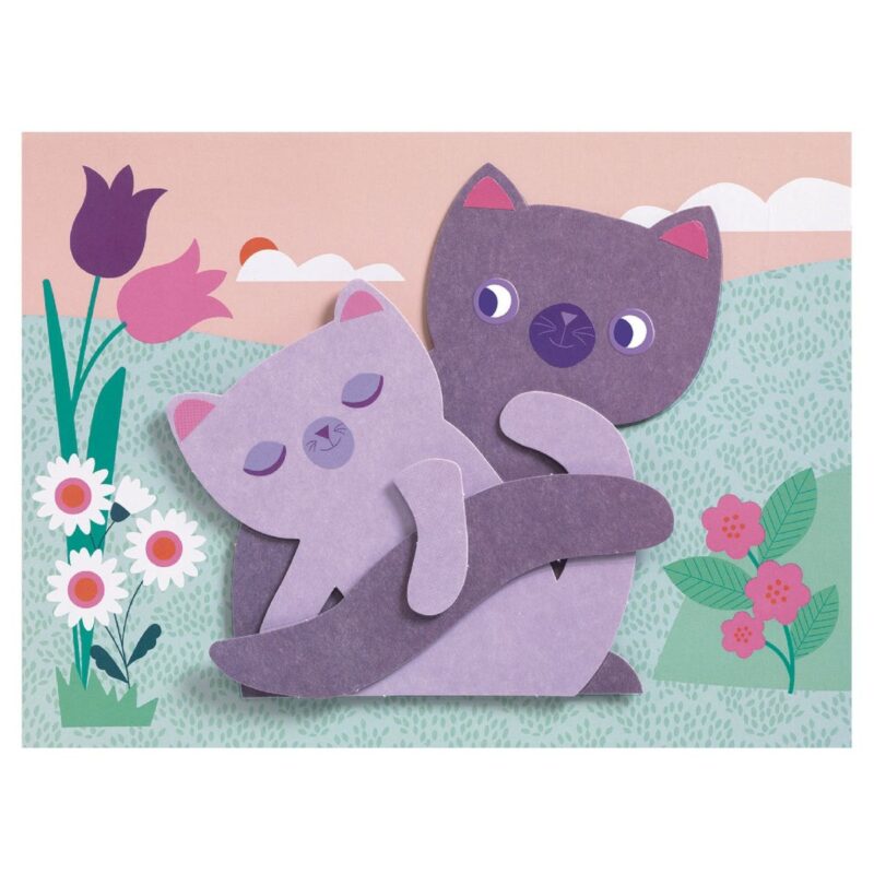 Kreativ-Set  3-6 "Stickerbilder" – Streicheleinheiten – Bild 4