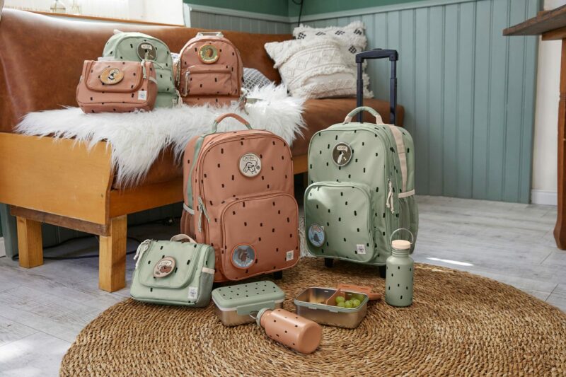 Kindergartenrucksack "Mini Backpack" Happy Prints – Oliv – Bild 7