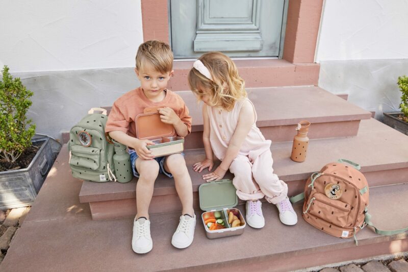 Kindergartenrucksack "Mini Backpack" Happy Prints – Oliv – Bild 8