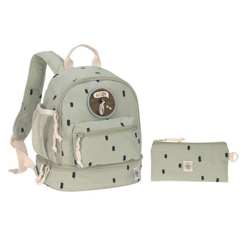 Kindergartenrucksack "Mini Backpack" Happy Prints – Oliv – Bild 9