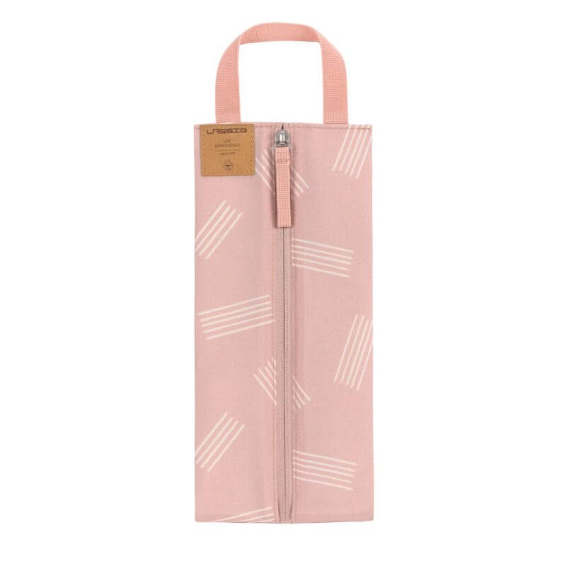 Lässig - Kühltasche - Soft Stripes rose