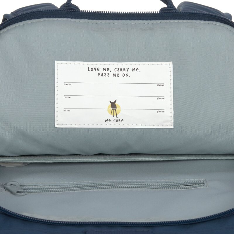Kinderrucksack "Medium Rolltop Backpack" – Navy – Bild 6