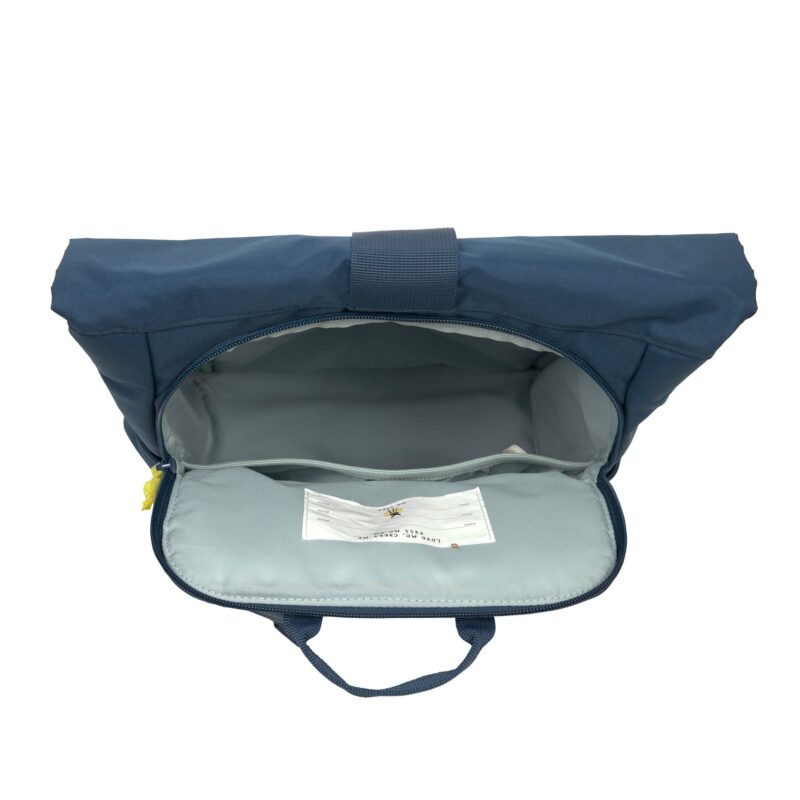 Kinderrucksack "Medium Rolltop Backpack" – Navy – Bild 7