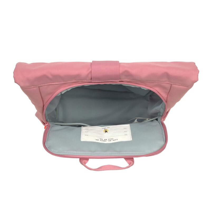 Kinderrucksack "Medium Rolltop Backpack" – Pink – Bild 6