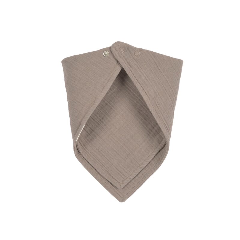 Dreieckstuch "Muslin Bandana GOTS" – Taupe – Bild 2