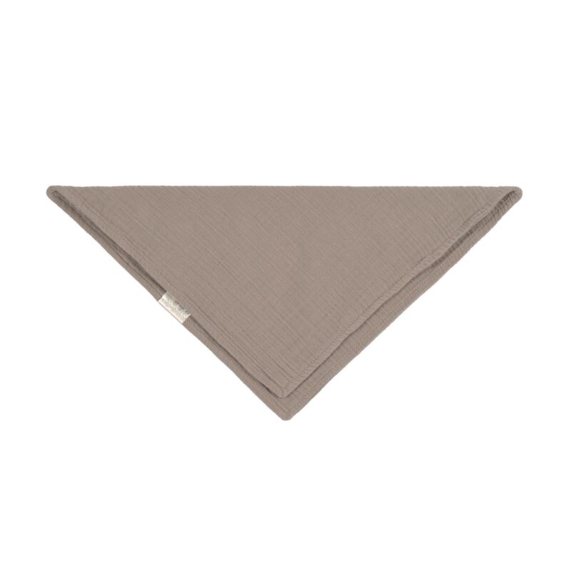 Dreieckstuch "Muslin Bandana GOTS" – Taupe – Bild 3