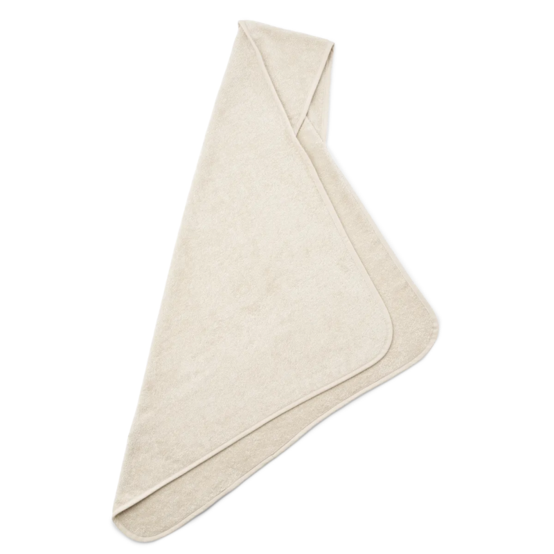 Kapuzenhandtuch "Batu Hooded Baby Towel" - Peach / Sea Shell – Bild 2