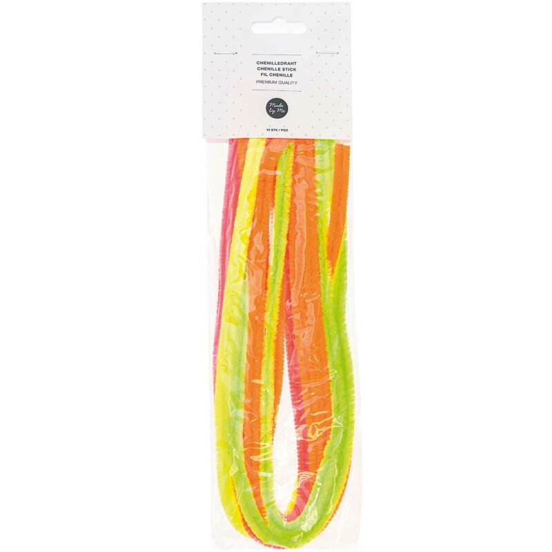 Basteldraht "Chenille" – Neon – Bild 2