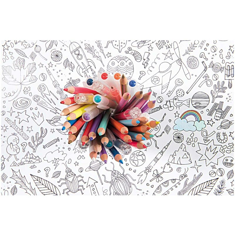 Filzstifte "Felt Pens" 12er Set – Regenbogenfarben – Bild 4