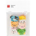 rico design - Rico Design Radiergummis Tiergesichter 6 Stück rico design - Rico Design Radiergummis Tiergesichter 6 Stück