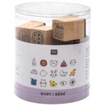 rico design - Rico Design Stempelset Baby 2x2cm 15 Stück rico design - Rico Design Stempelset Baby 2x2cm 15 Stück