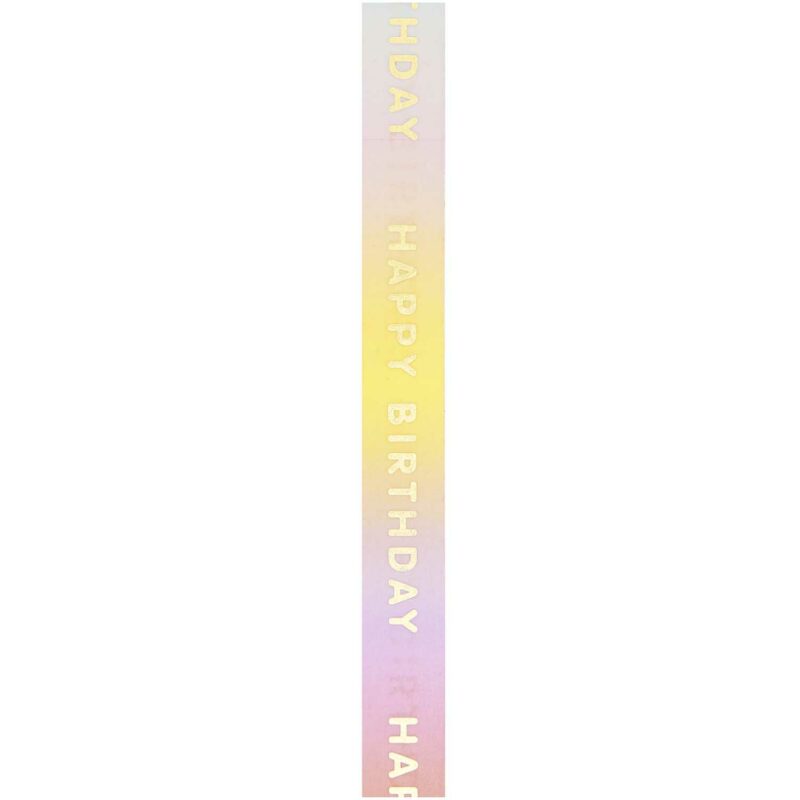 Tape "Happy Birthday" – Rainbow – Bild 3