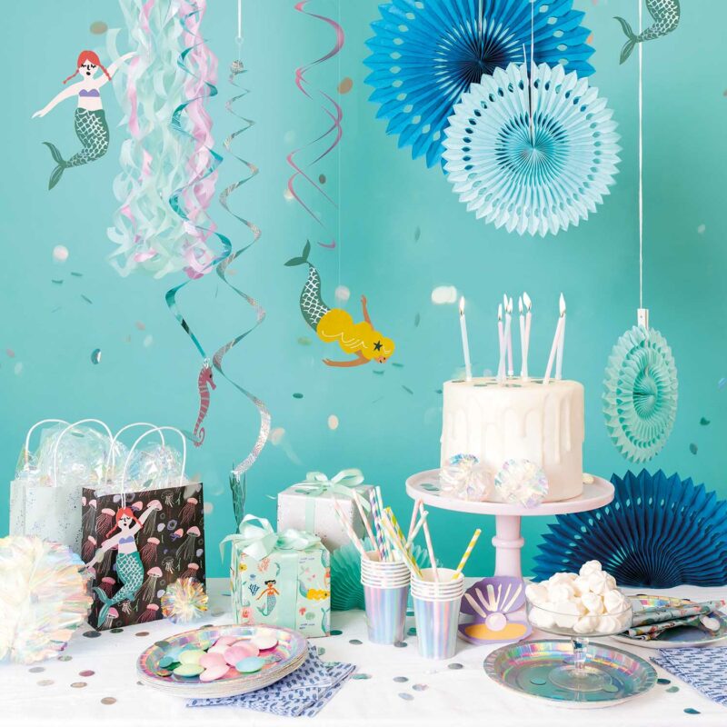 Pappbecher "YEY! Let's Party" 12er Set – Irisierend Hot Foil – Bild 5