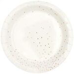 rico design - YEY! Let's Party Pappteller Punkte rosa 23cm 12 Stück