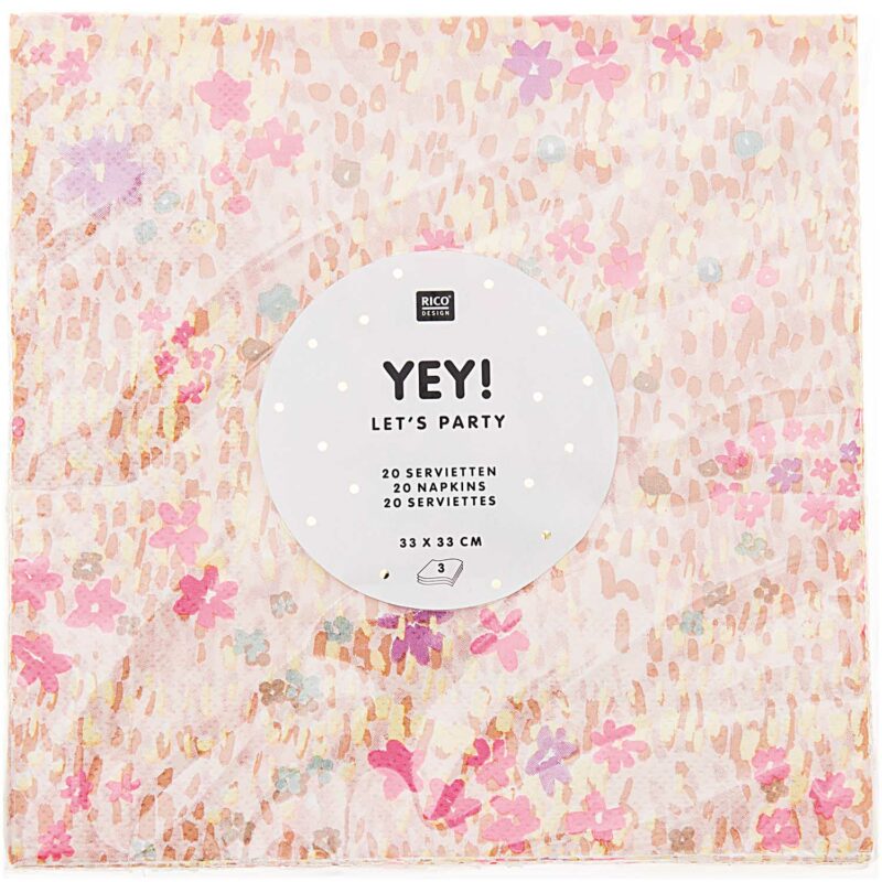 Servietten "YEY! Let's Party " – Crafted Nature – Bild 2