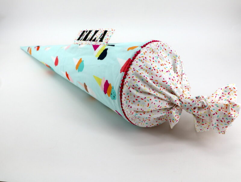 Schultüte "I scream, You scream" mit Namen – Bild 2