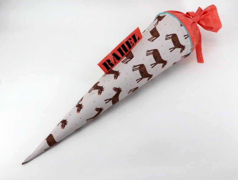 Schultüte "Herr Horn" mit Namen – Bild 4