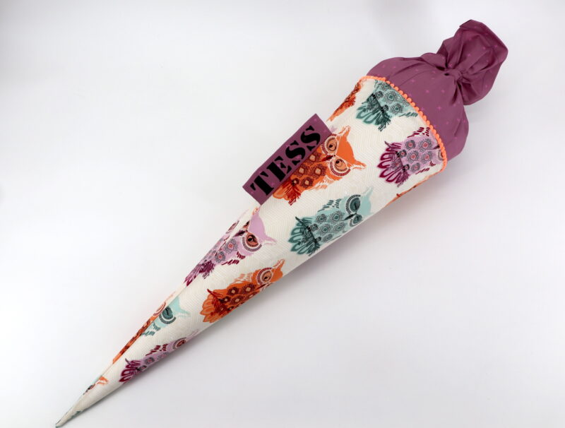 Schultüte "Bird of Night Five" mit Namen – Bild 3