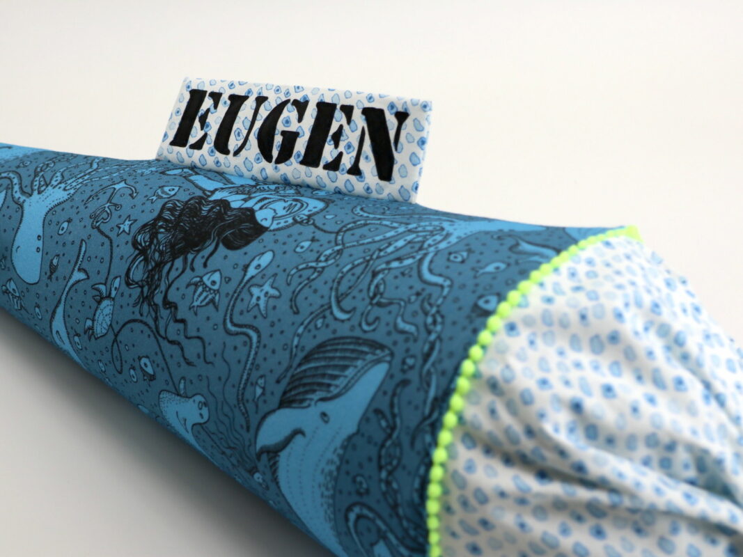 Schultüte "Unterwasserliebe" mit Namen – Bild 6
