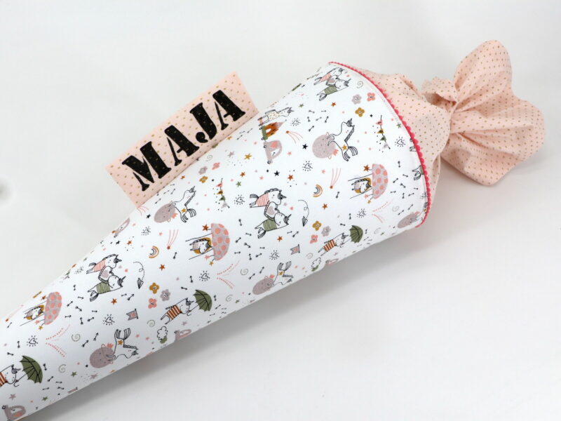 Schultüte "Glitter sweet unicorn" mit Namen – Bild 4