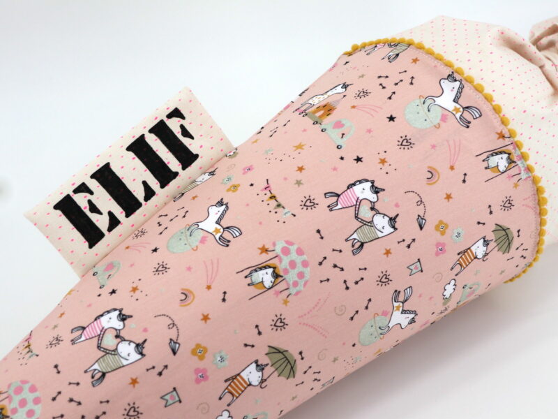 Schultüte "Glitter sweet unicorn 2.0" mit Namen – Bild 2