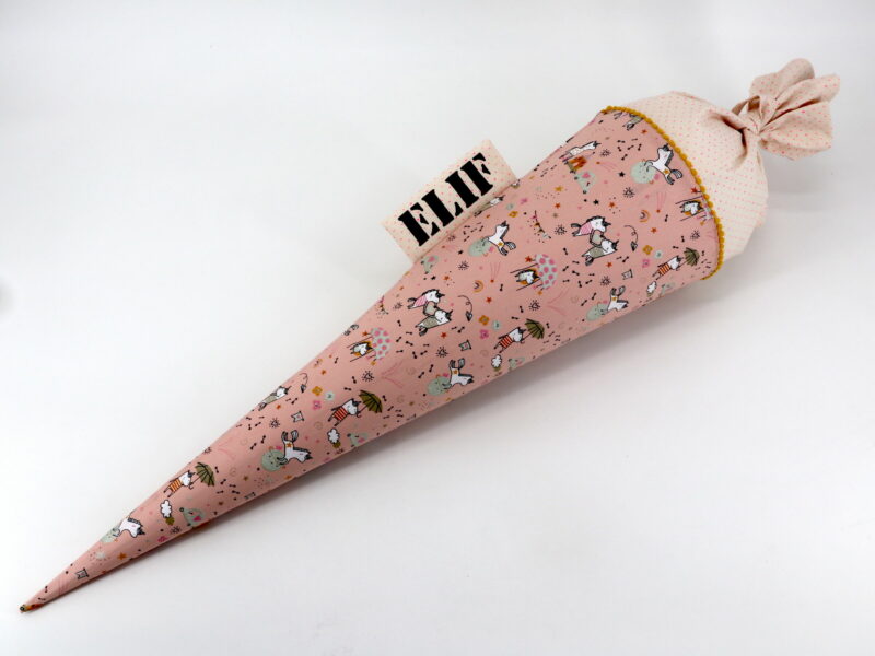 Schultüte "Glitter sweet unicorn 2.0" mit Namen – Bild 3
