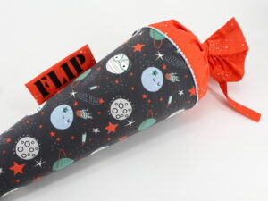 Schultüte "Space" mit Namen