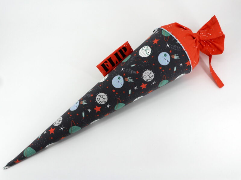 Schultüte "Space" mit Namen – Bild 2