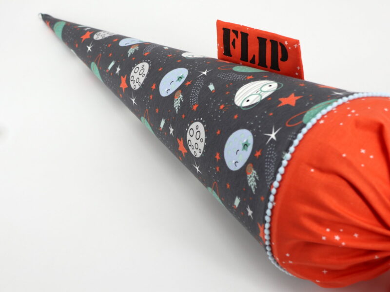 Schultüte "Space" mit Namen – Bild 3