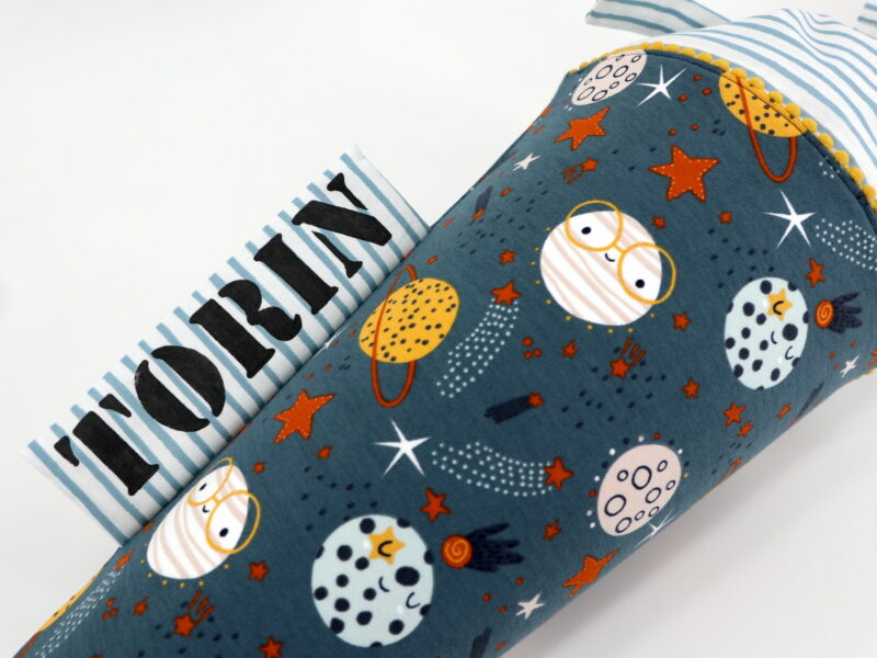 Schultüte "Space" mit Namen – Bild 2