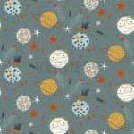 verhees textiles - FRENCH TERRY SPACE - JEANS