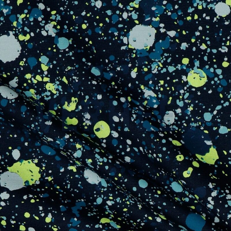 Neon Paint Splatter navy – Bild 2
