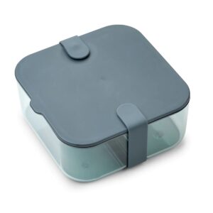 Liewood - Carin Lunch Box - Small (1046 Whale Blue / Sea Blue)