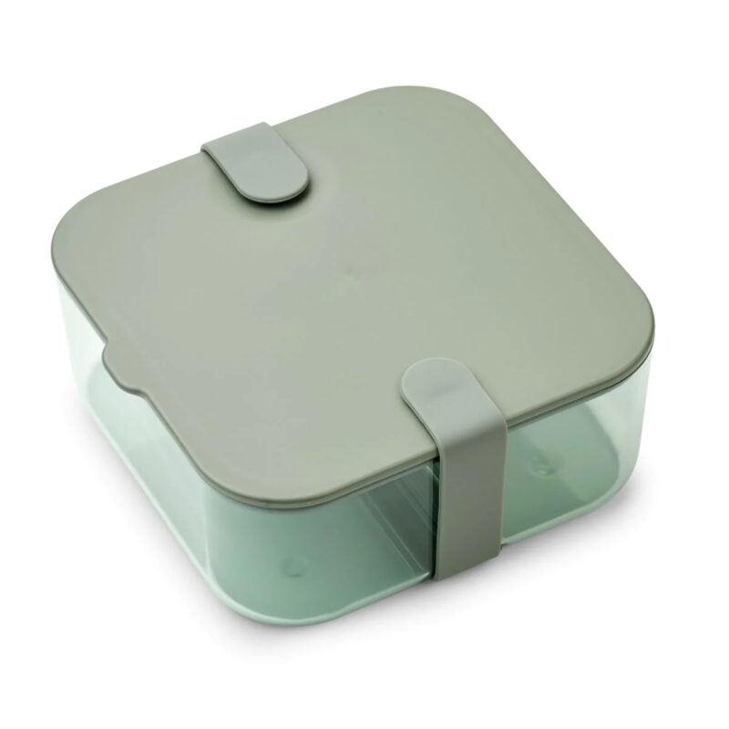 Liewood - Carin Lunch Box - Small (1487 Faune green / Peppermint)