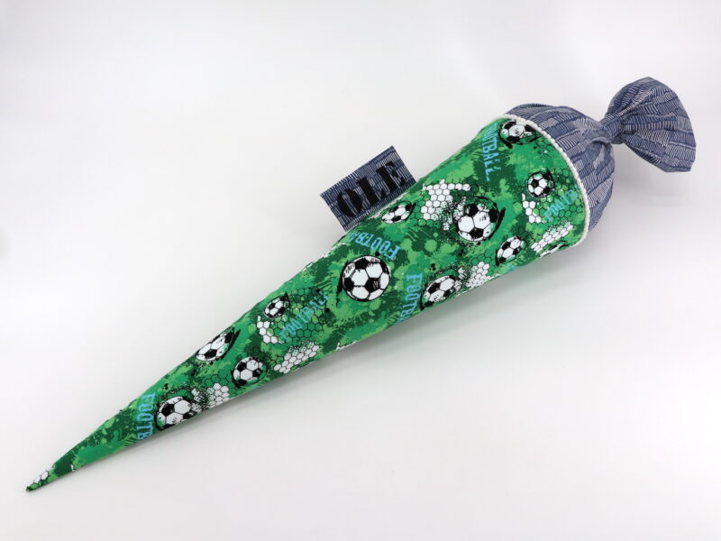 Schultüte "Fußball" mit Namen – Bild 2