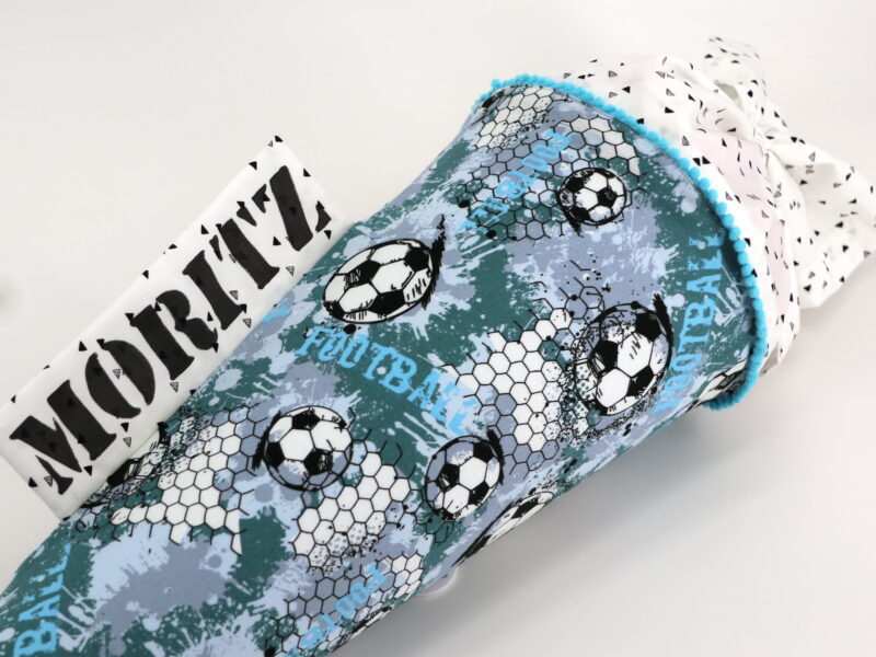 Schultüte "Fußball" mit Namen – Bild 3