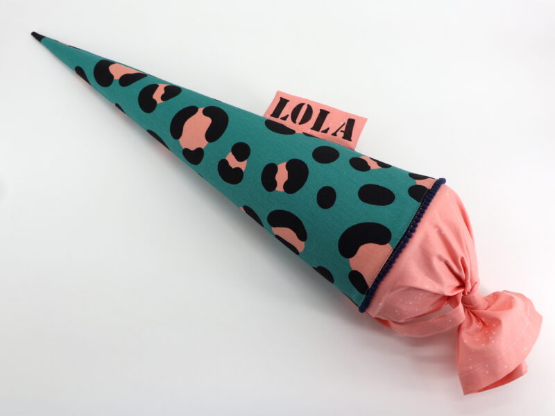 Schultüte "Rosa Leo" mit Namen – Bild 4