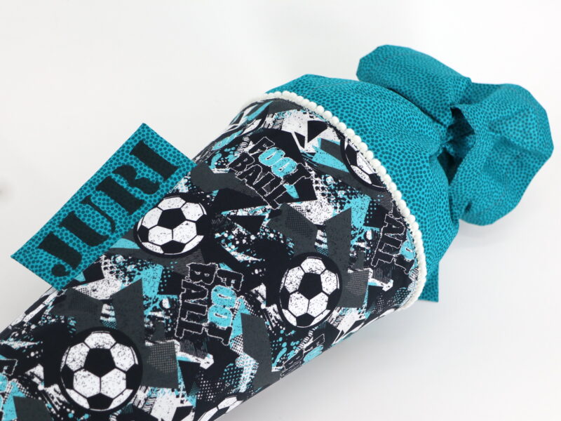 Schultüte "Fußball" mit Namen – Bild 3