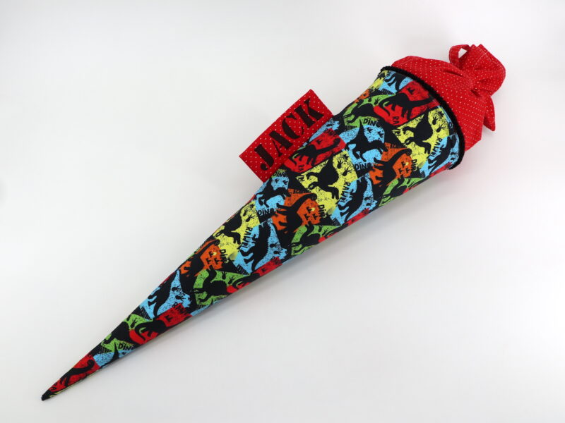 Schultüte "Dino" mit Namen – Bild 2