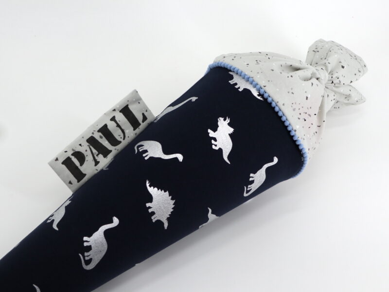 Schultüte "Dino" mit Namen