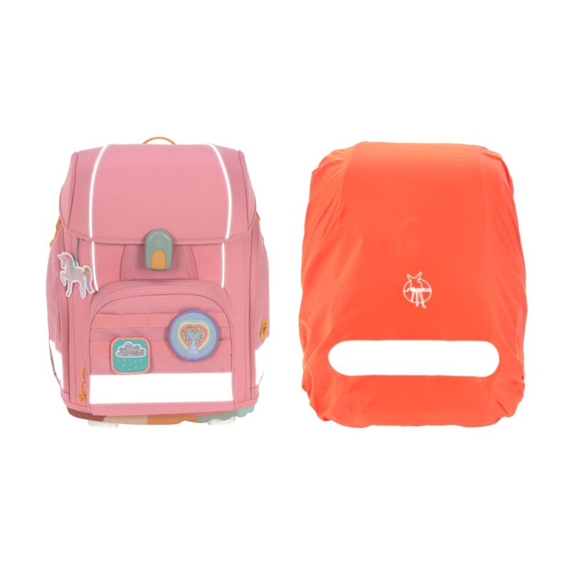 Schulranzen Set 7-teilig "Boxy Unique" – Pink – Bild 7
