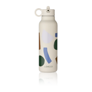 Liewood - Falk Water Bottle 350 ml (1028 Paint stroke / Sandy)