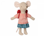 Maileg - Kleidung und Tasche Große Schwester Maus - Rot Maileg - Kleidung und Tasche Große Schwester Maus - Rot