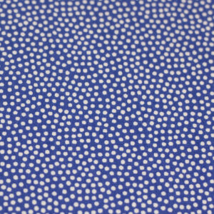 Swafing - Dotty Punkt 2mm weiß/royalblau