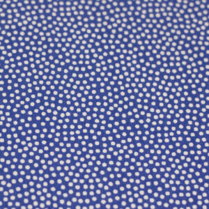 Swafing - Dotty Punkt 2mm weiß/royalblau