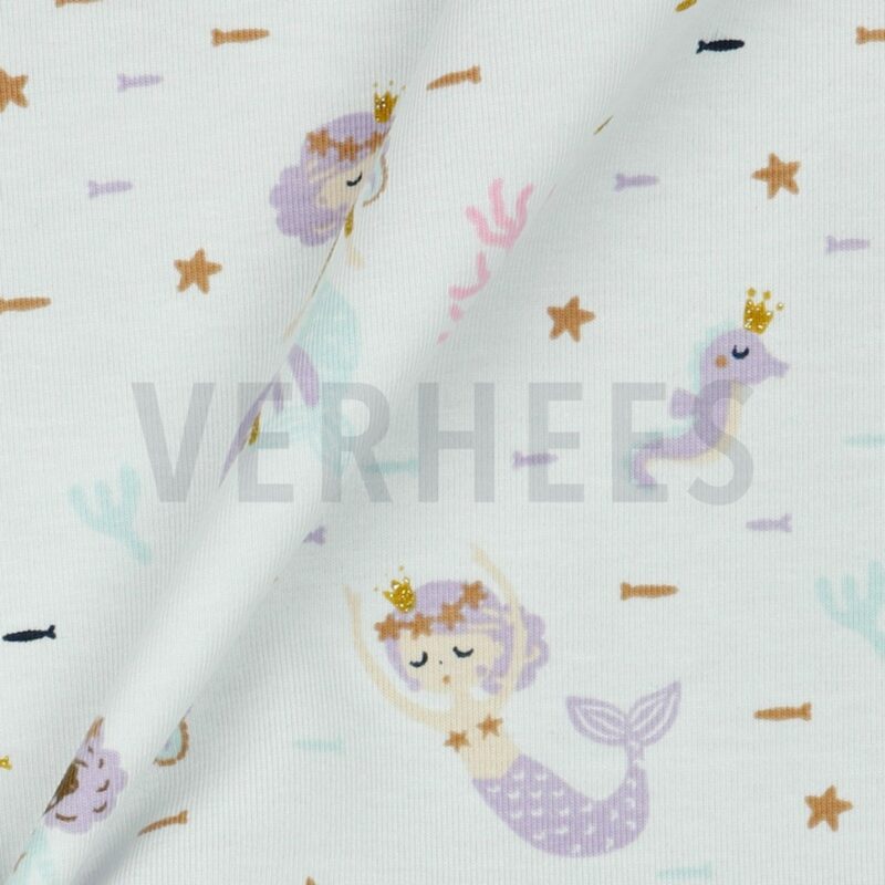 Glitter Mermaids white – Bild 3