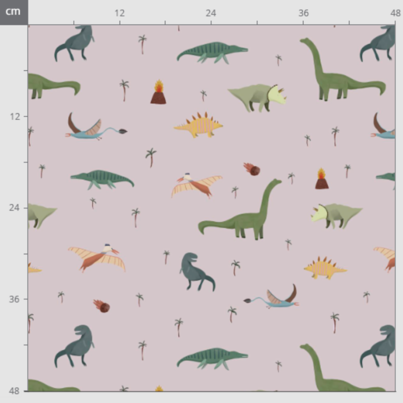 Dinos blau (Sweat) – Bild 2