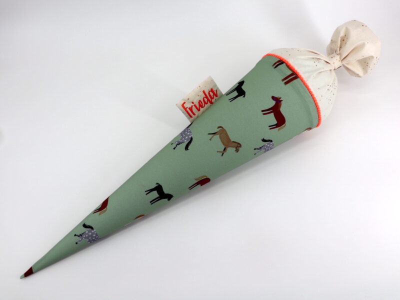 Schultüte "Pferdinand" mit Namen – Bild 2