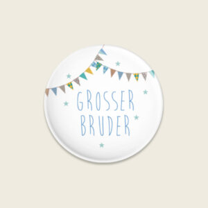 Ava&Yves - Button “Grosser Bruder”